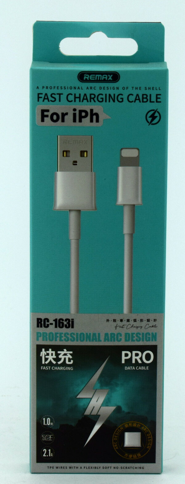 USB кабель Remax RC-163 OR iPhone