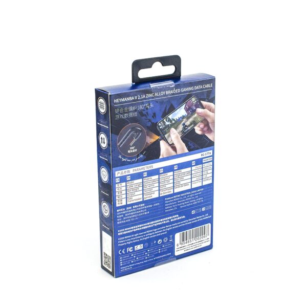USB кабель Remax RC-177 OR Type-C - Image 3