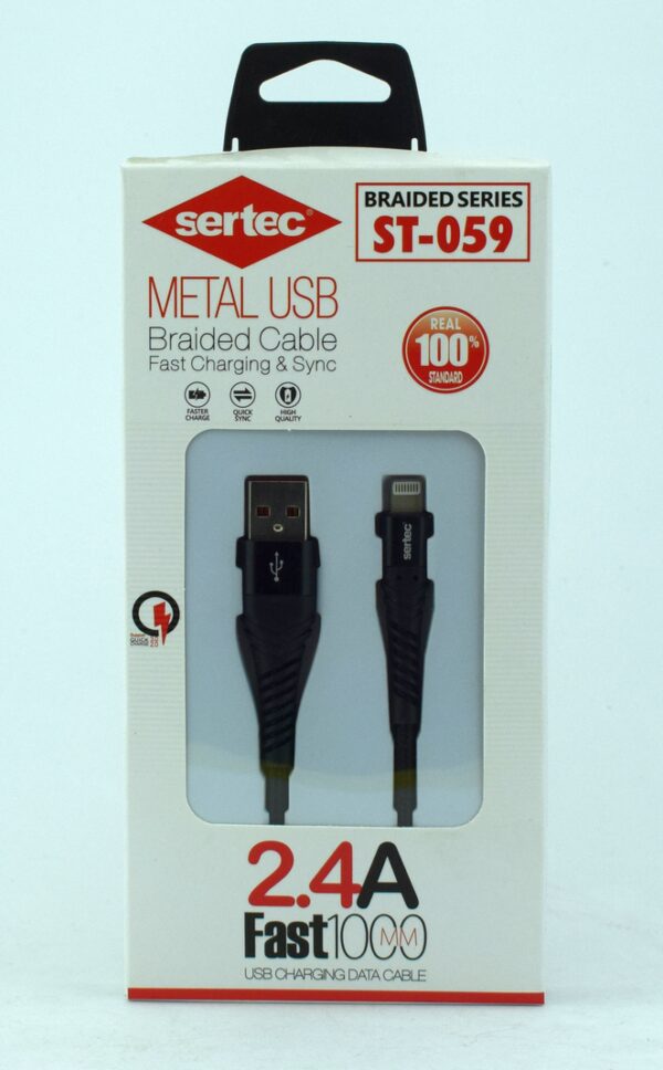 USB кабель SERTEC ST-059 iPhone - Image 2