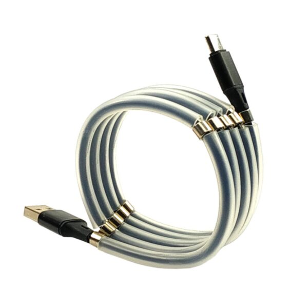 USB кабель с магнитами-фиксаторами Type-C - Image 2